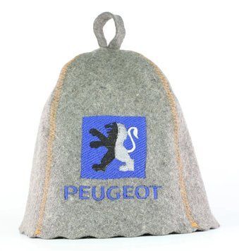 Банная шапка Luxyart "Peugeot", натуральный войлок, серый (LA-949) LA-949 фото