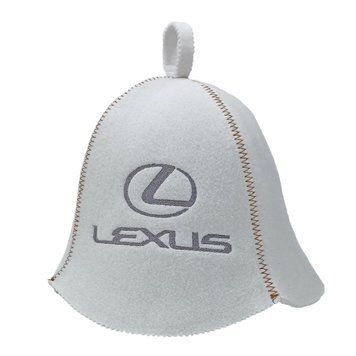 Банная шапка Luxyart "Lexus", искусственный фетр, белый (LA-916) LA-916 фото